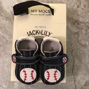 New In Box Jack & Lily My Mocs Baseball